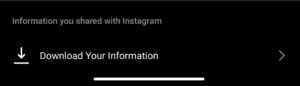 How To Download Your Instagram Data