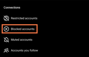 Unblock Accounts