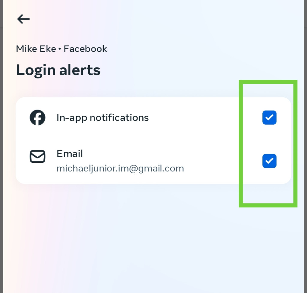 How To Turn On Facebook Messenger Login Alert