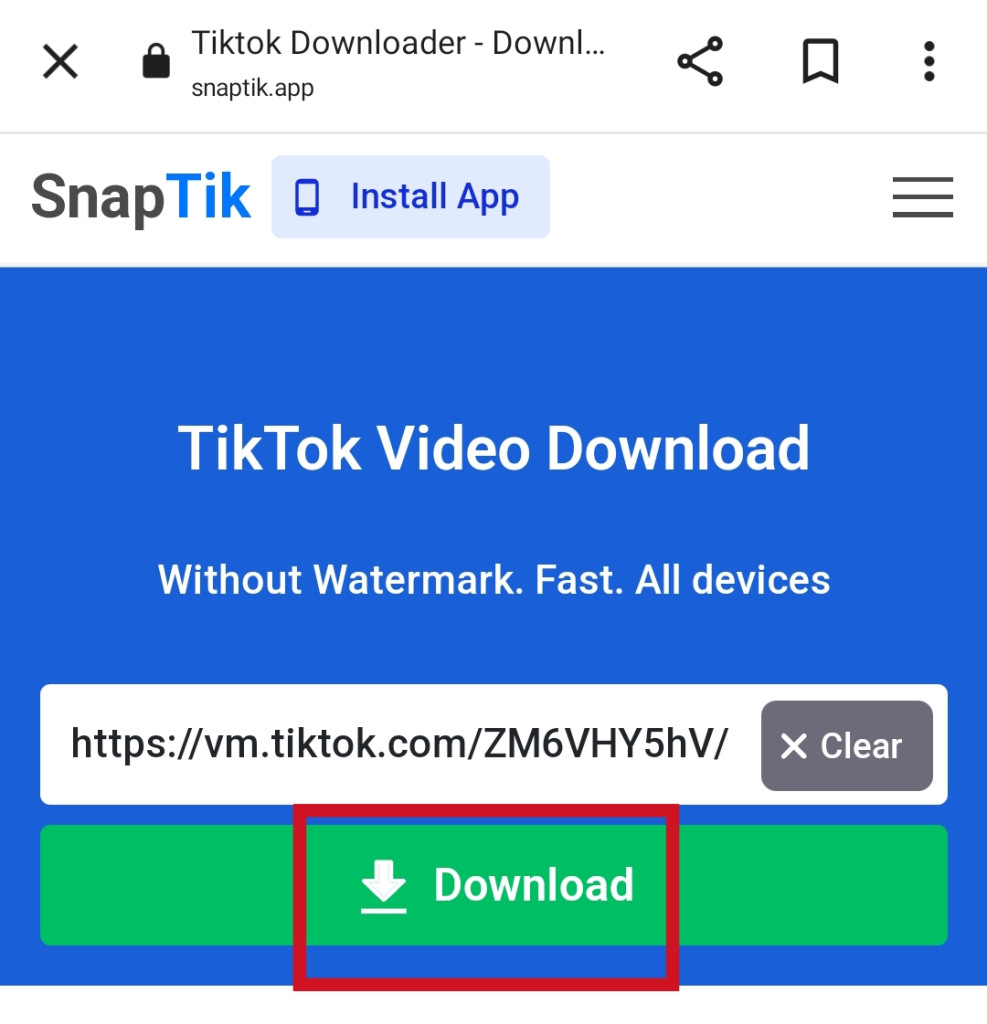 How To Save TikTok Videos Without Watermark